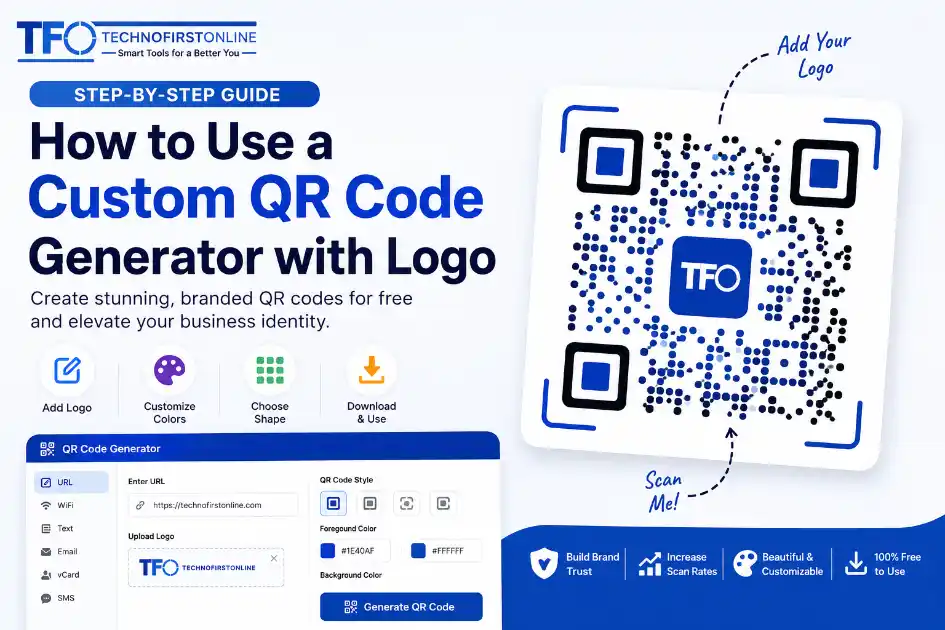 Custom QR Code Generator with Logo