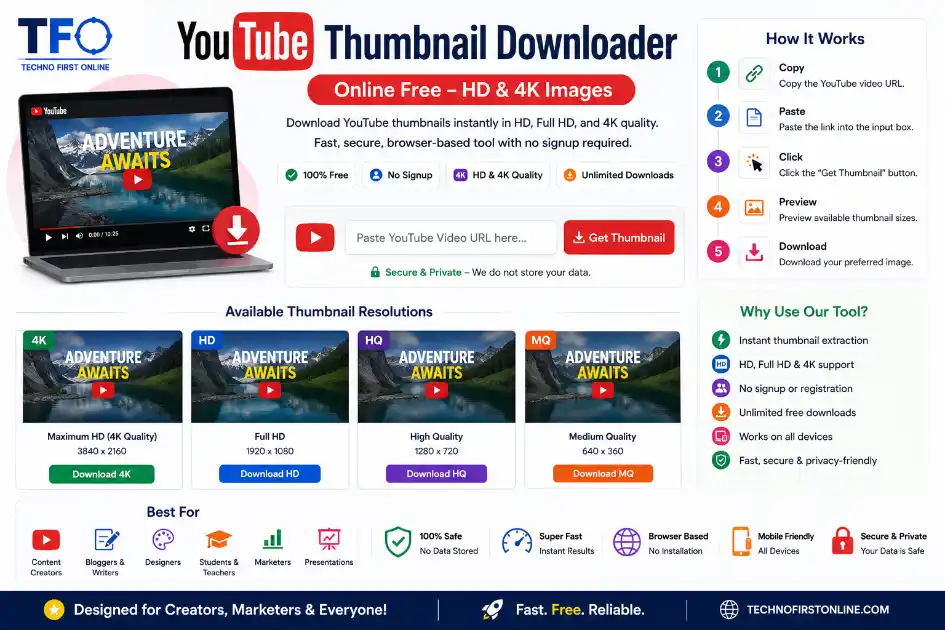 YouTube Thumbnail Downloader