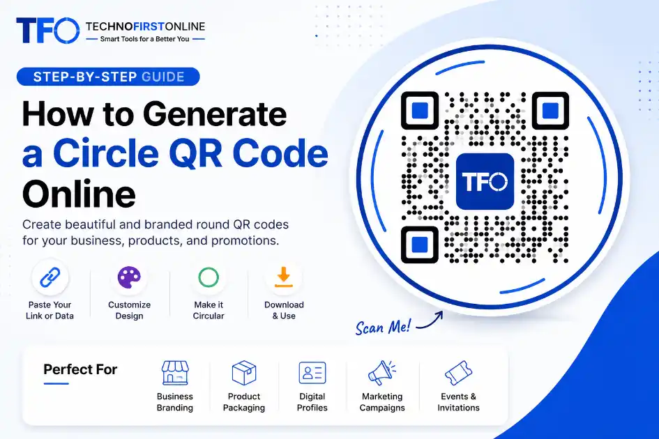 circle qr code online