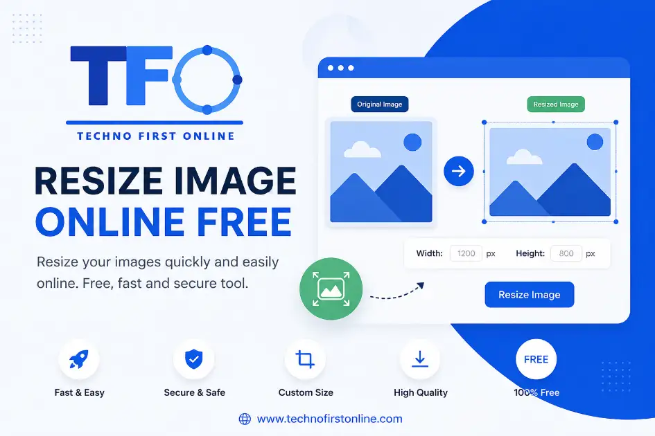 resize image size free tool — TechnoFirst Online
