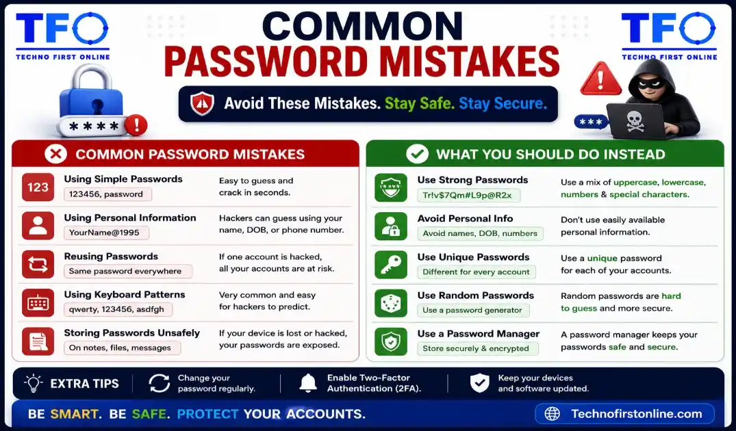 Common Password Mistakes