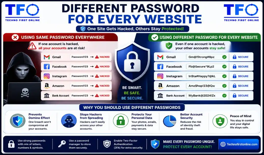 Different Password for Every Website
