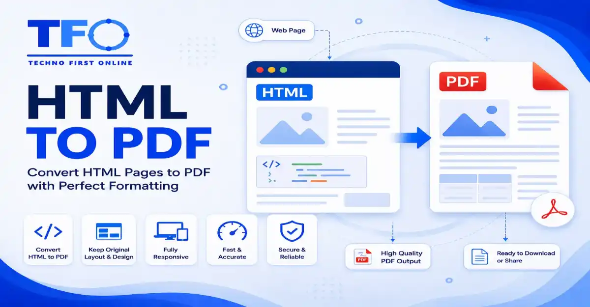 HTML to PDF