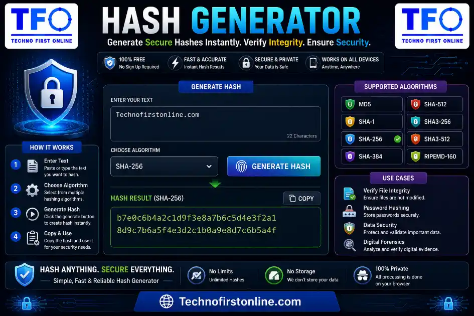 Hash Generator Online