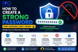 How to Create a Strong Password