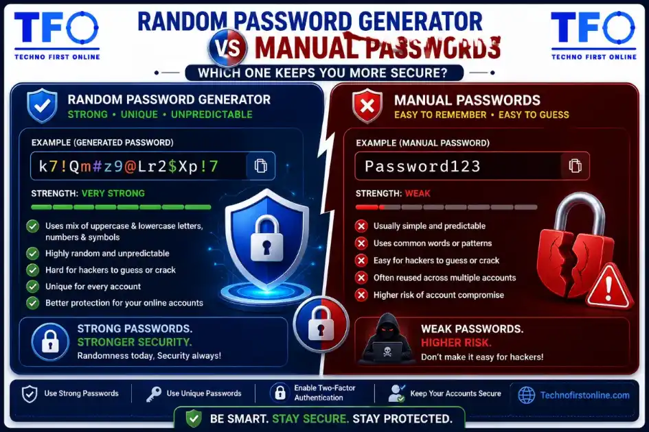 Random Password Generator vs Manual Passwords