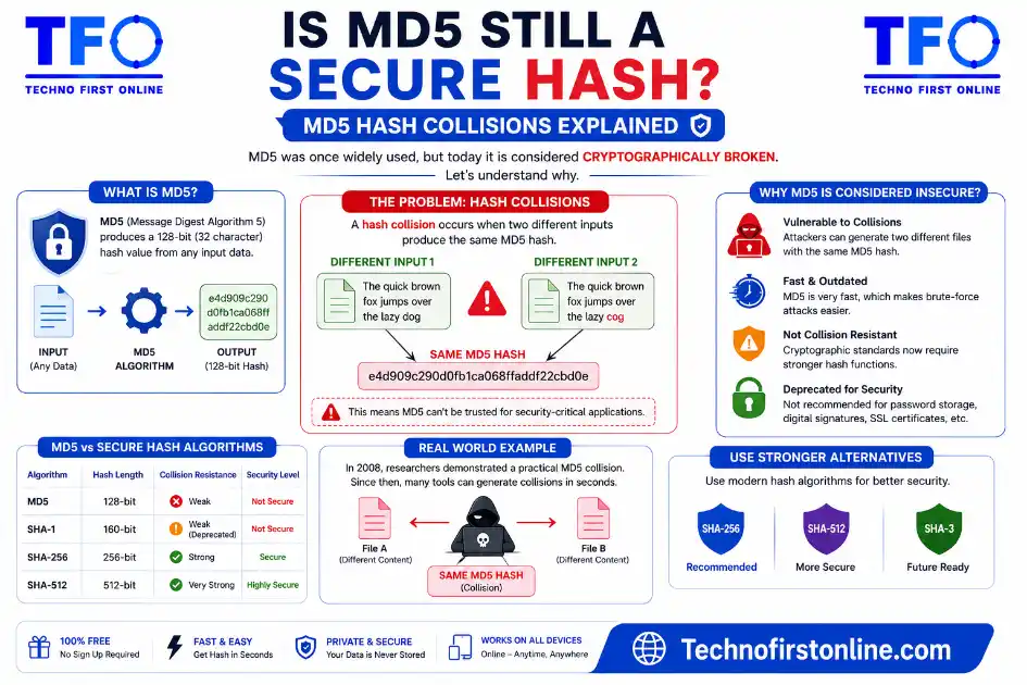 is md5 still secure