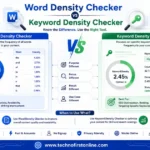 Word Density Checker vs Keyword Density Checker